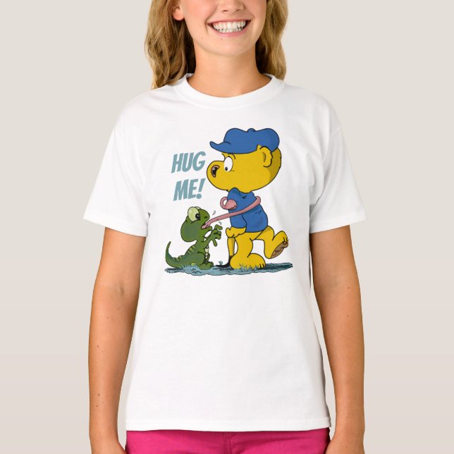 Ferald y la camiseta de Baby Lizard (Anverso)
