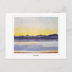 Ferdinand Hodler #102 - Tarjeta postal de arte fin