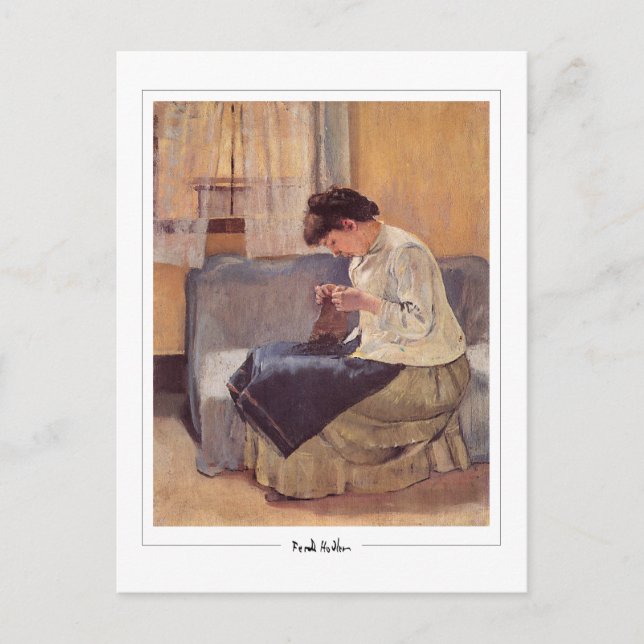 Ferdinand Hodler #110 - Postales Bellas Artes (Anverso)