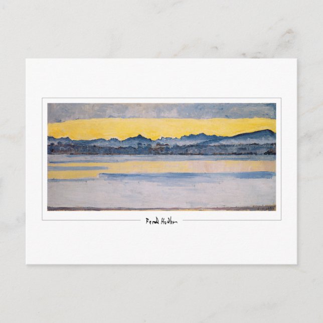 Ferdinand Hodler #115 - Postales Bellas Artes (Anverso)