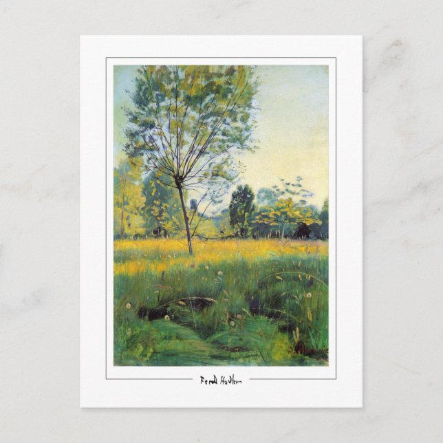 Ferdinand Hodler #16 - Postales Bellas Artes (Anverso)