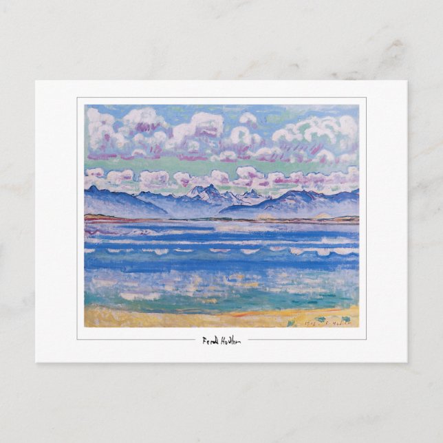 Ferdinand Hodler #230 - Postales Bellas Artes (Anverso)