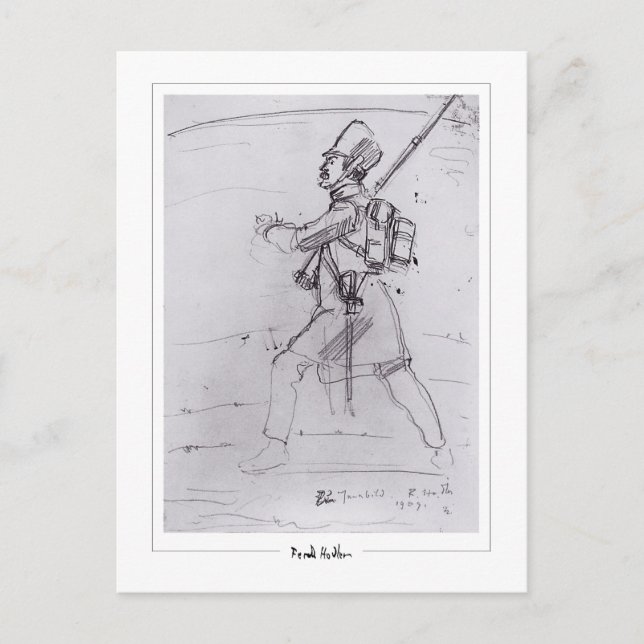 Ferdinand Hodler #233 - Postales Bellas Artes (Anverso)