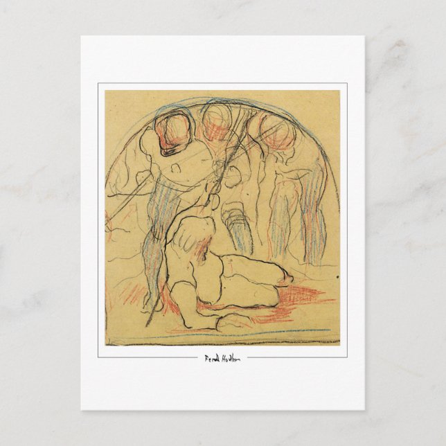 Ferdinand Hodler #239 - Postales Bellas Artes (Anverso)