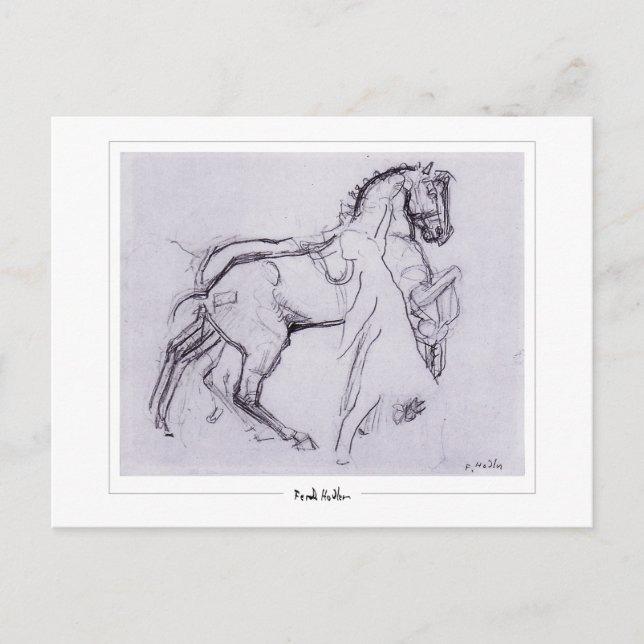 Ferdinand Hodler #241 - Postales Bellas Artes (Anverso)