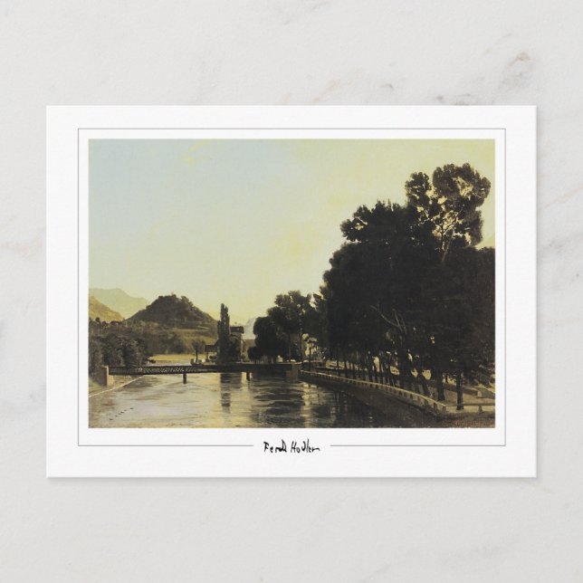 Ferdinand Hodler #80 - Postales Bellas Artes (Anverso)