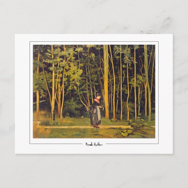 Ferdinand Hodler #88 - Postales Bellas Artes (Anverso)