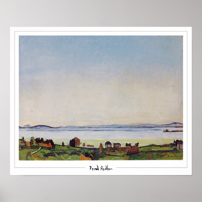 Ferdinand Hodler Zedign Poster de arte #130 (Frente)