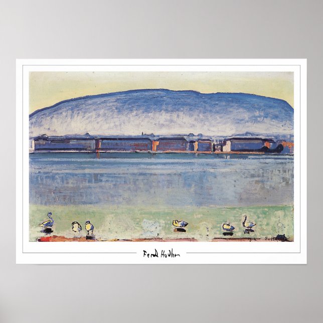 Ferdinand Hodler Zedign Poster de arte #179 (Frente)