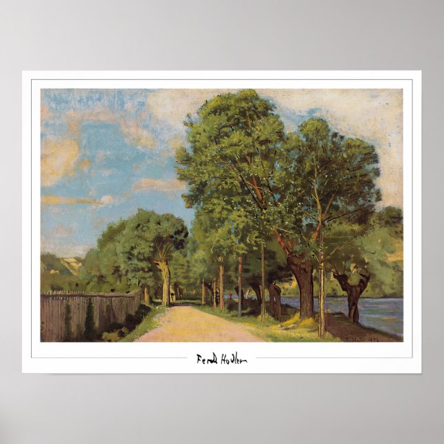 Ferdinand Hodler Zedign Poster de Arte #188 (Frente)