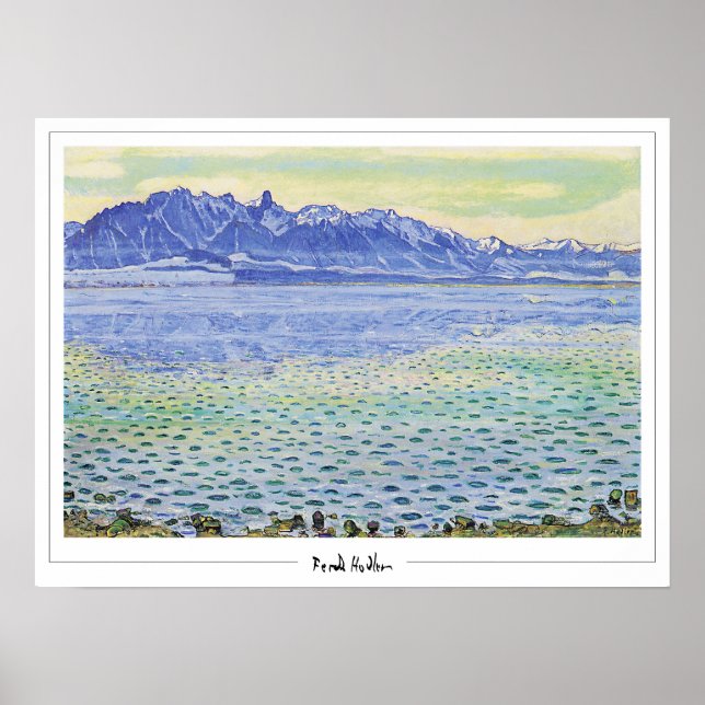 Ferdinand Hodler Zedign Poster de Arte #268 (Frente)