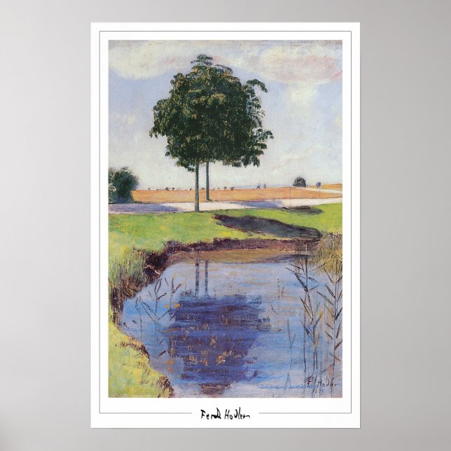 Ferdinand Hodler Zedign Poster de Arte #51 (Frente)