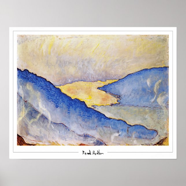 Ferdinand Hodler Zedign Poster de Arte #54 (Frente)