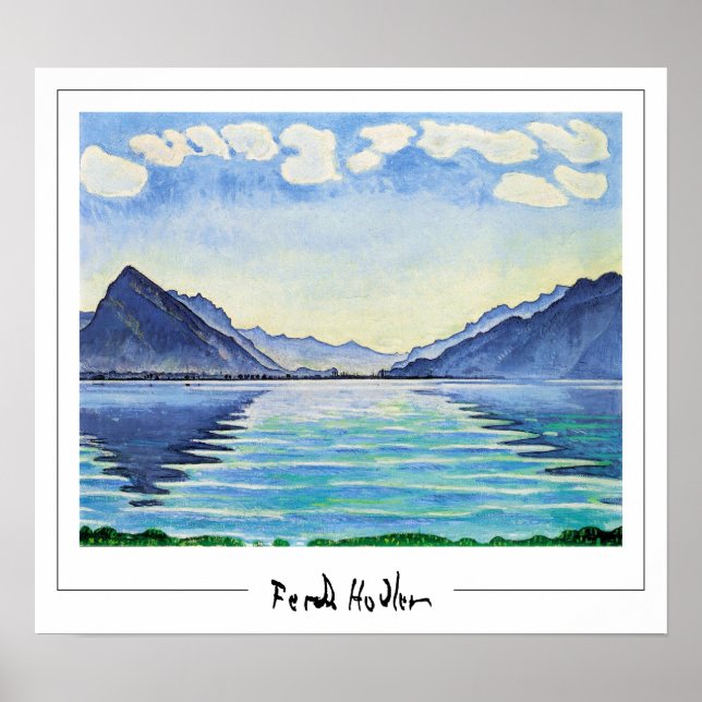 Ferdinand Hodler Zedign Poster de Arte #62 (Frente)