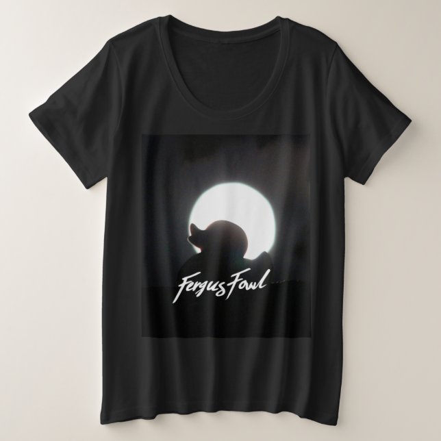 FergusFowl Full Moon Plus T-Shirt femenino (Anverso del diseño)