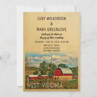 Feria de Invitación a la Boda de Virginia Occident