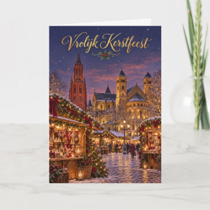 Feria de Navidad de Maastricht Feliz Navidad