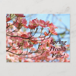 Feria de Salud de Primavera! tarjetas postales Agr