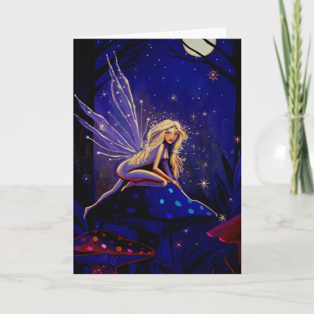 Feria mágica de la luz de la luna - Tarjeta de sal (Anverso)