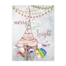 Feriado feriado de árbol de navidad de ferry y bri