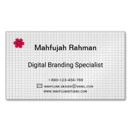 Ferias comerciales | Tarjetas de publicidad | Iman