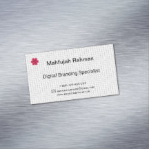 Ferias comerciales | Tarjetas de publicidad | Iman