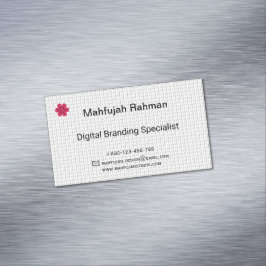 Ferias comerciales | Tarjetas de publicidad | Iman