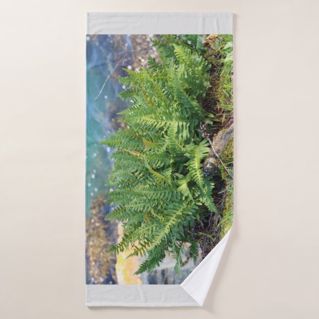 Fern cerca del mar (Toalla de baño)