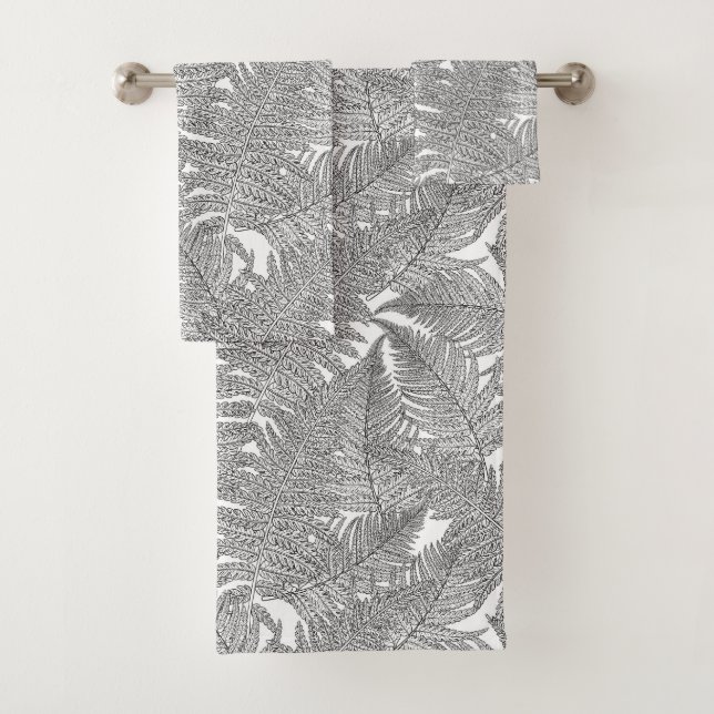 Fern en blanco y negro (In situ)