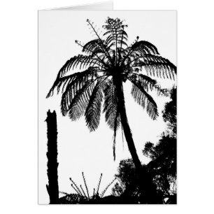 Fern Trees, Silver Fern Silhouette / Nueva Zelanda