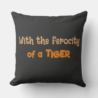 Ferocidad de Tigre (Energía Animal) - Almohada Dec