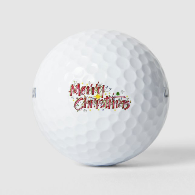 ***FEROSAS NAVIDAD*** BOLA DE GOLF (Anverso)