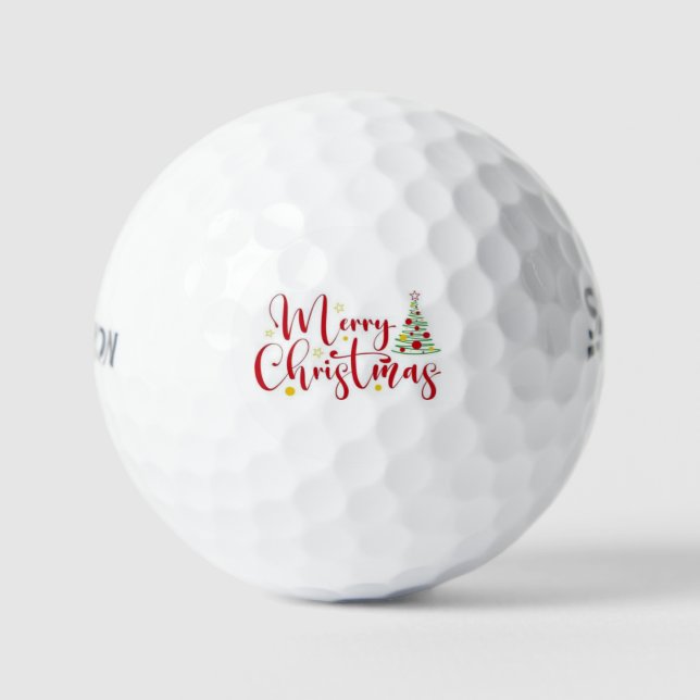 **FEROSAS NAVIDAD'** BOLAS DE GOLF (Anverso)
