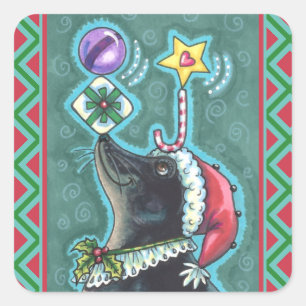 FEROSAS REGALOS DE EQUILIBRIO DE SELLO DE NAVIDAD,