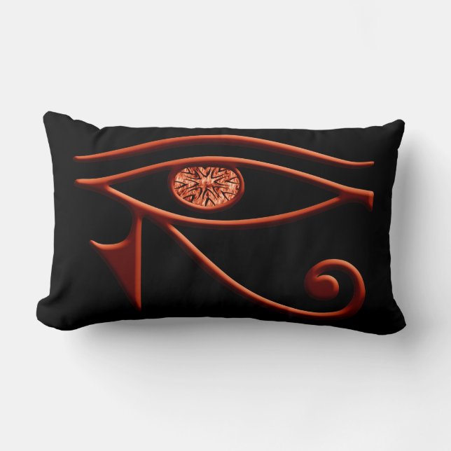 FeroY Ojo Del Cojín decorativo De Horus (Anverso)