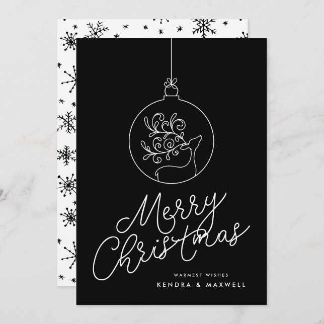 FEROZ NAVIDAD RISTMAS Rincones Snowflakes (Anverso / Reverso)