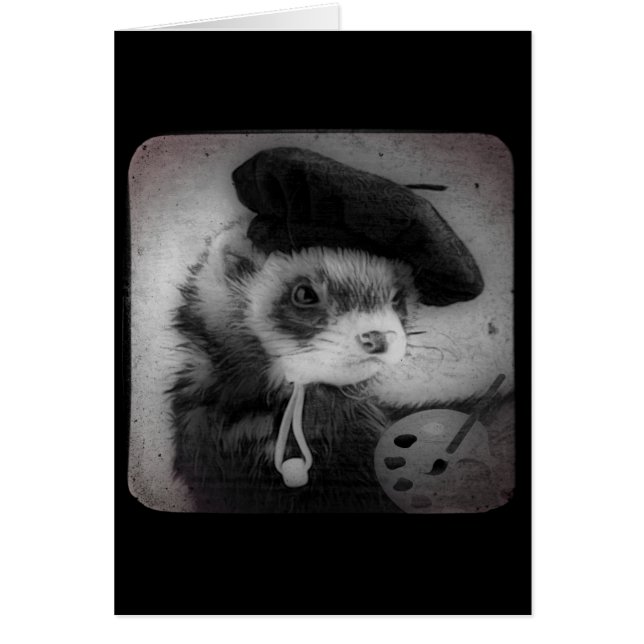 Ferret como artista (Frente)