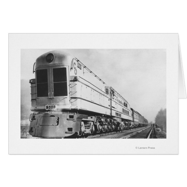 Ferrocarril Chesapeake & Ohio Locomotora "500" (Anverso (Horizontal))