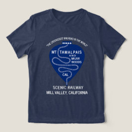Ferrocarril de camisetas más crujiente de mujeres 
