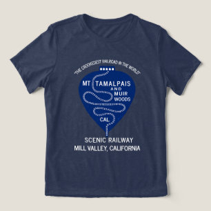 Ferrocarril de camisetas más crujiente de mujeres