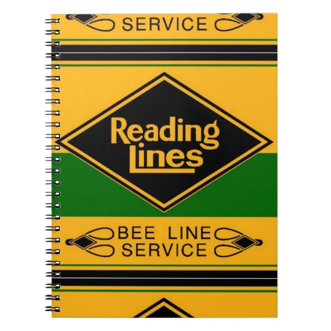 Ferrocarril de la lectura, línea cuadernos de la (Frente)