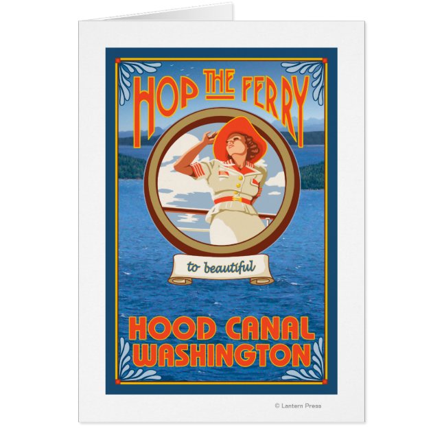 Ferrocarril de la Mujer - Canal Hood, Washington (Frente)