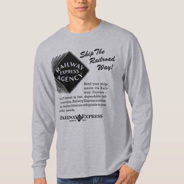 Ferrocarril expreso - envíe las camisetas de la (Anverso)