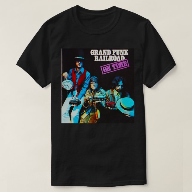 Ferrocarril Grand Funk - A Tiempo. Camiseta esenci (Diseño del anverso)