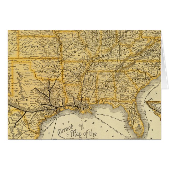 Ferrocarril, líneas de vapor Southern Pacific Comp (Anverso (Horizontal))