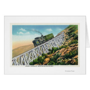 Ferrocarril Mt Washington Cog, el líder de Jacob