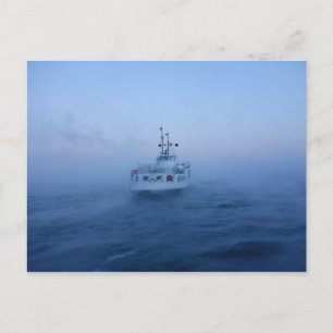 Ferrocarril Suomenlinna en Helsinki, postal de Fin