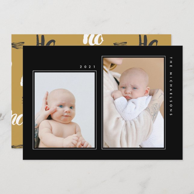 FERRY CHRISTMAS Añadir tu foto familiar (Anverso / Reverso)