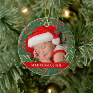 FERRY CHRISTMAS Añadir tu ornamento de cerámica fo