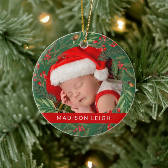 FERRY CHRISTMAS Añadir tu ornamento de cerámica fo (Árbol)